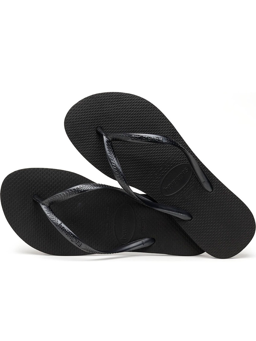 Havianas Black Slim Flip Flop